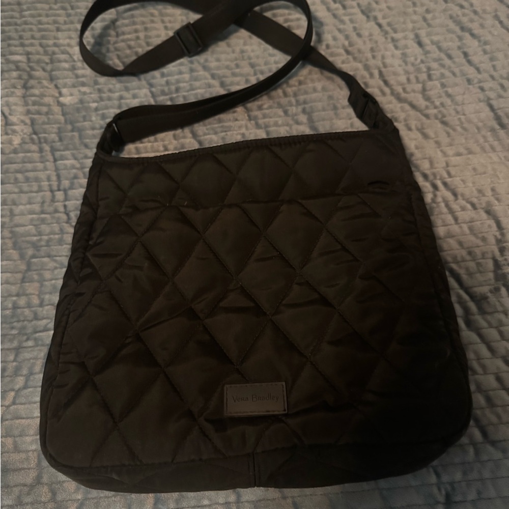 Vera Bradley Black Quilted Crossbody Bag